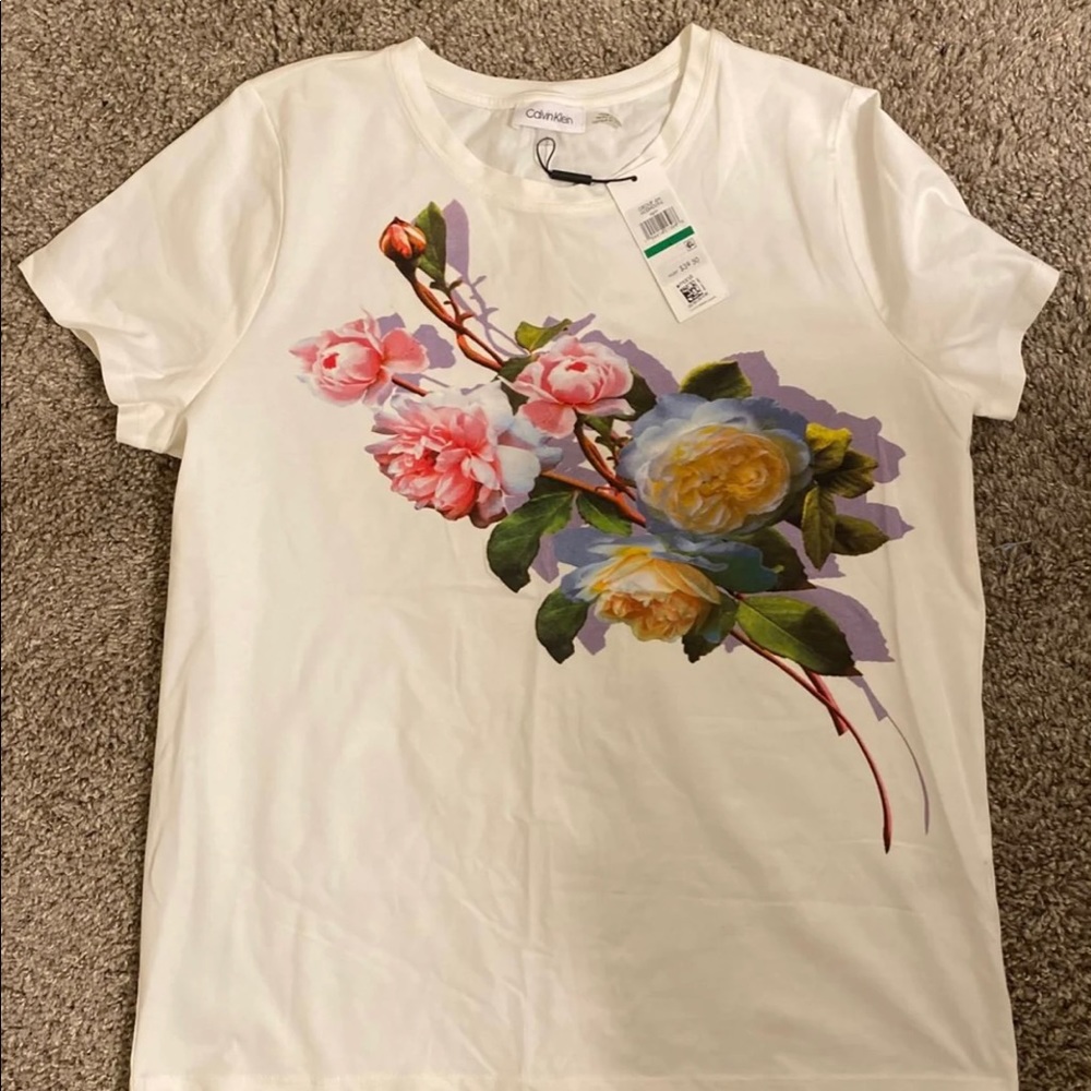 Calvin Klein Womens Shirt Large